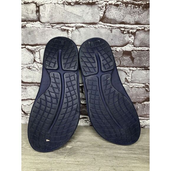 OOFOS OOriginal Navy Blue Lightweight Recovery Flip Flops Sandals Men 42EU/9M US - Picture 11 of 16